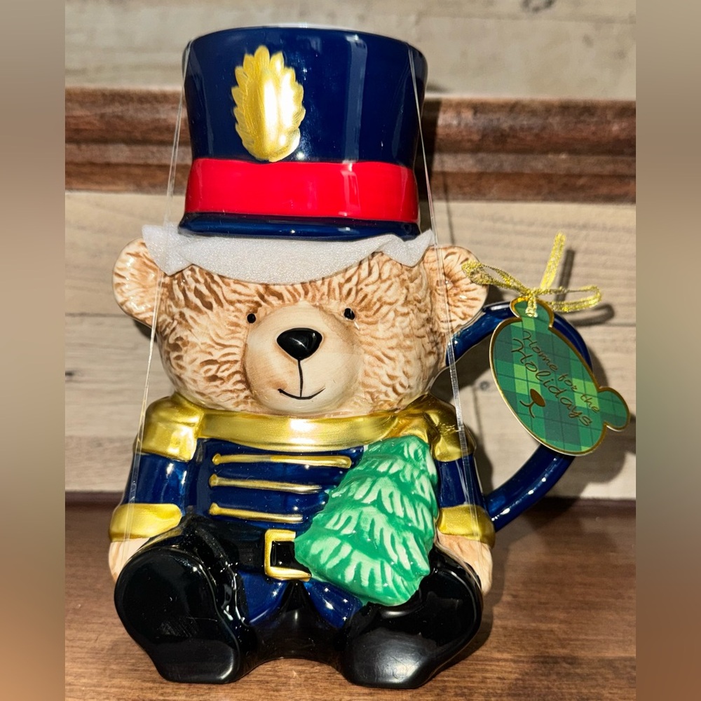 🥰 Home For The Holidays Christmas Nutcracker Teddy Bear Mug Like Creepy Critters